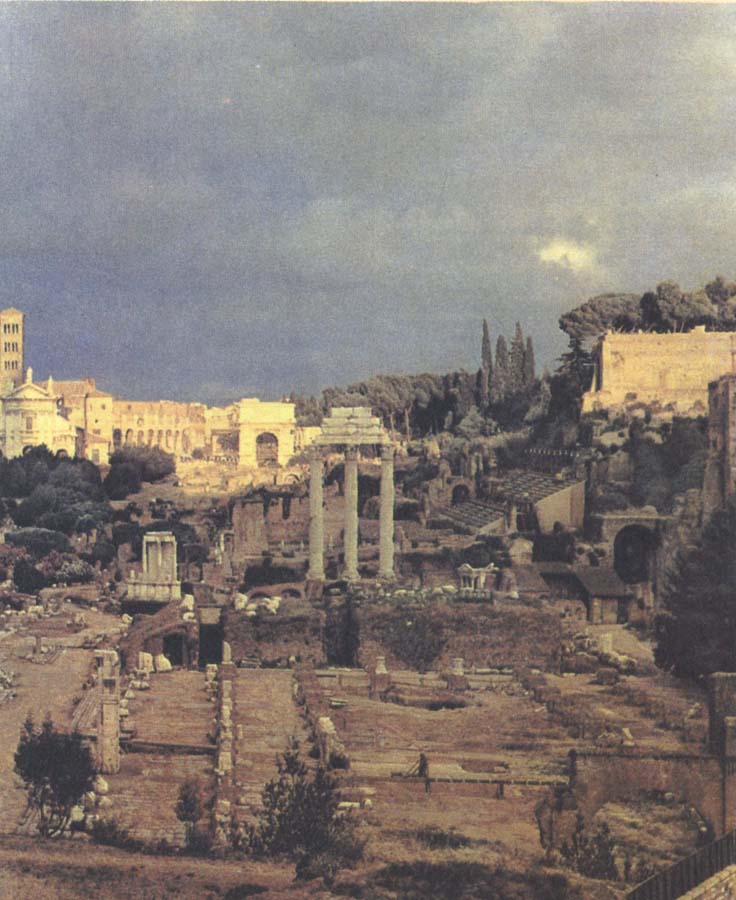 forum romanum som det ser ut idag